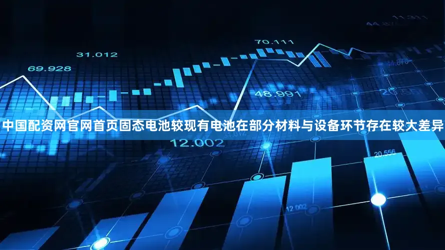 中国配资网官网首页固态电池较现有电池在部分材料与设备环节存在较大差异